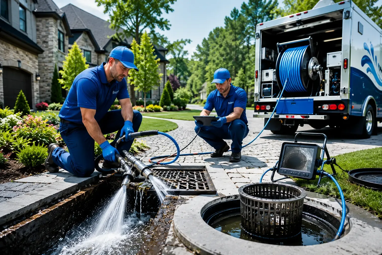 Local outdoor drain cleaning professionals in Graham, KY